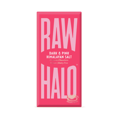 Dark & Pink Himalayan Salt Organic Chocolate Vegan 70g