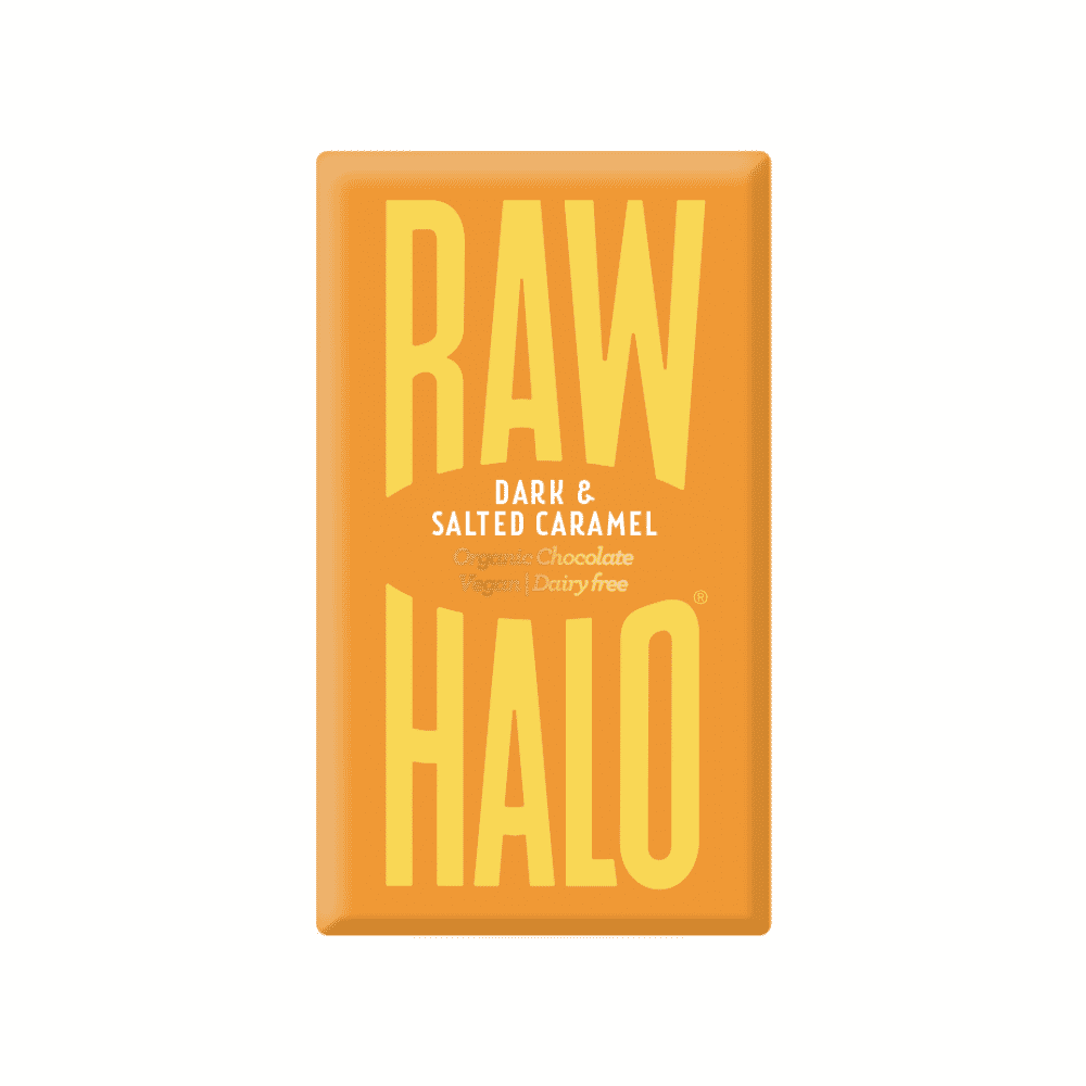 Dark & Salted Caramel Organic Chocolate Vegan 22g
