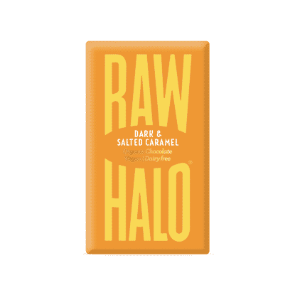 Dark & Salted Caramel Organic Chocolate Vegan 22g