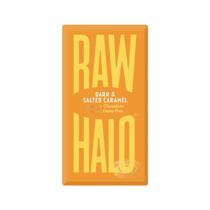 Dark & Salted Caramel Organic Chocolate Vegan 35g