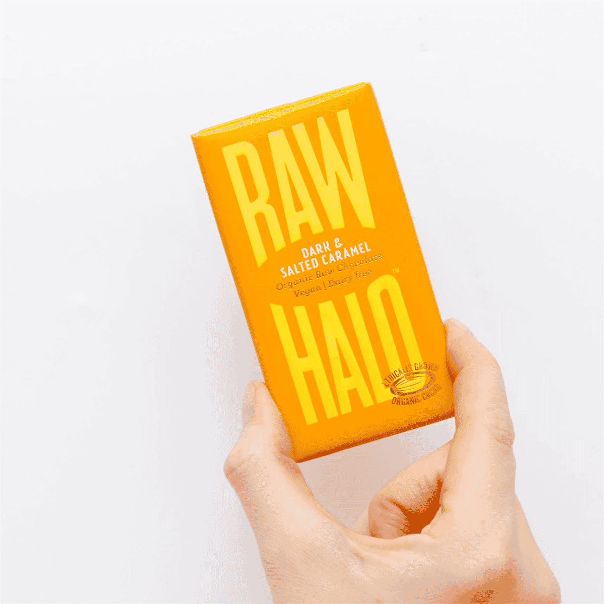 Dark & Salted Caramel Organic Chocolate Vegan 35g