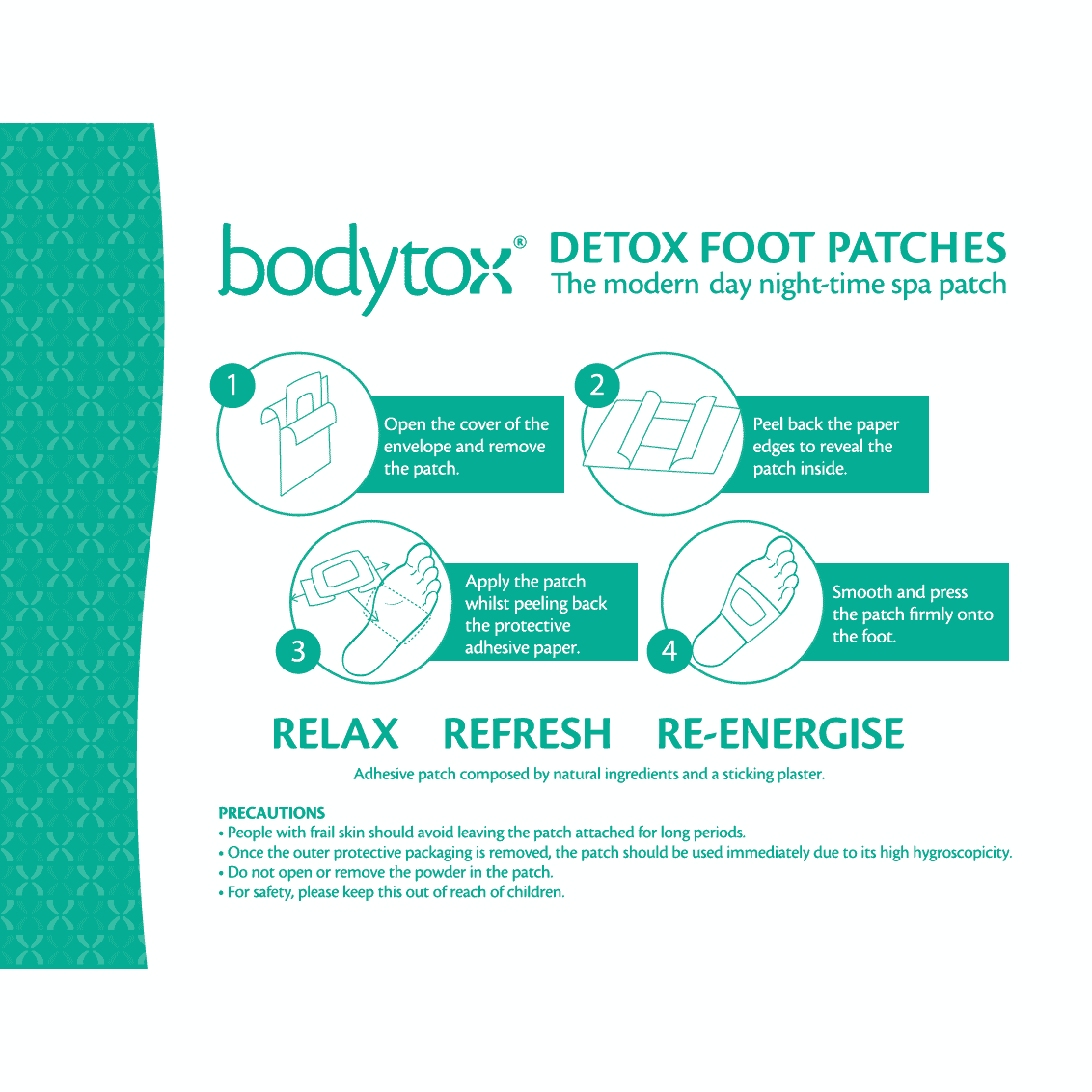 Detox Foot Patches Trial Pack of 2