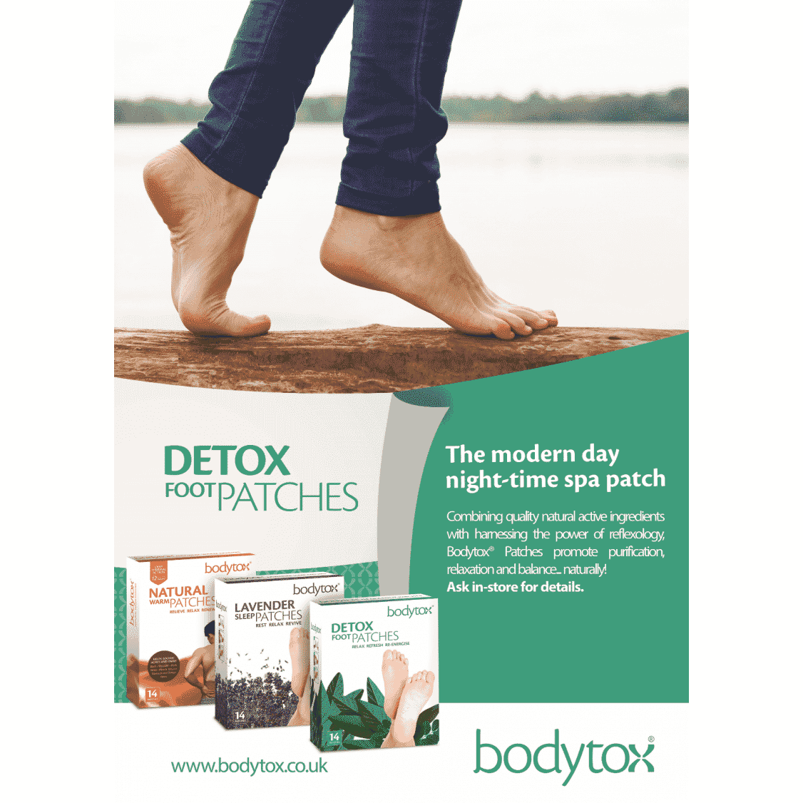 Detox Foot Patches Trial Pack of 2