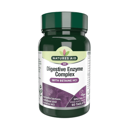 Digestive Enzyme Complex (with Betaine HCl) 60s