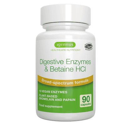 Digestive Enzymes & Betaine HCl 90s