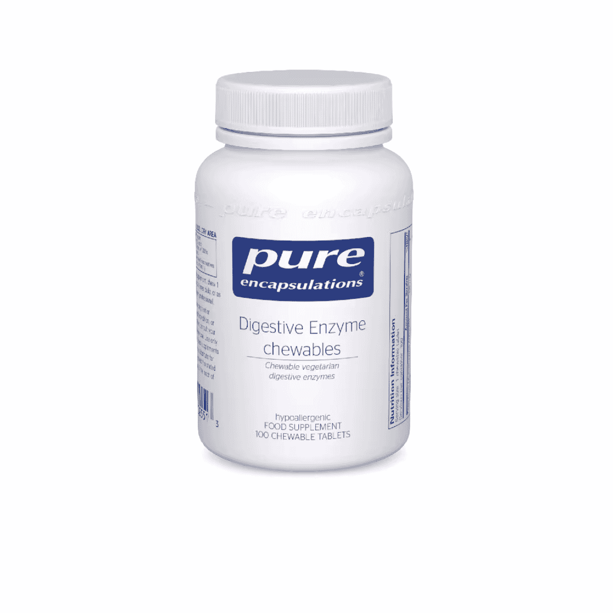 Digestive Enzymes Chewable 100's