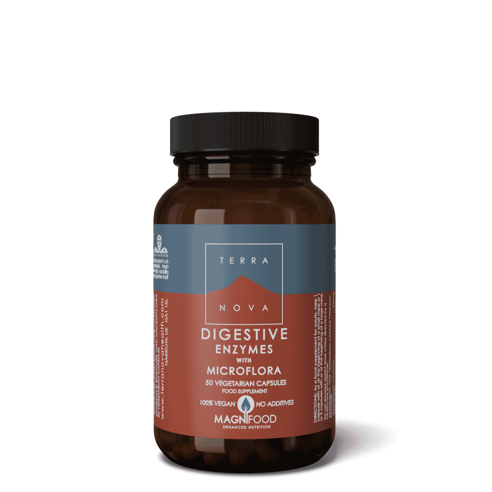 Digestive Enzymes with Microflora 50s