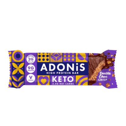 Double Choc Crisp High Protein Bar Keto 45g