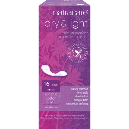 Dry & Light Natural Pads For A Sensitive Bladder 16s Plus