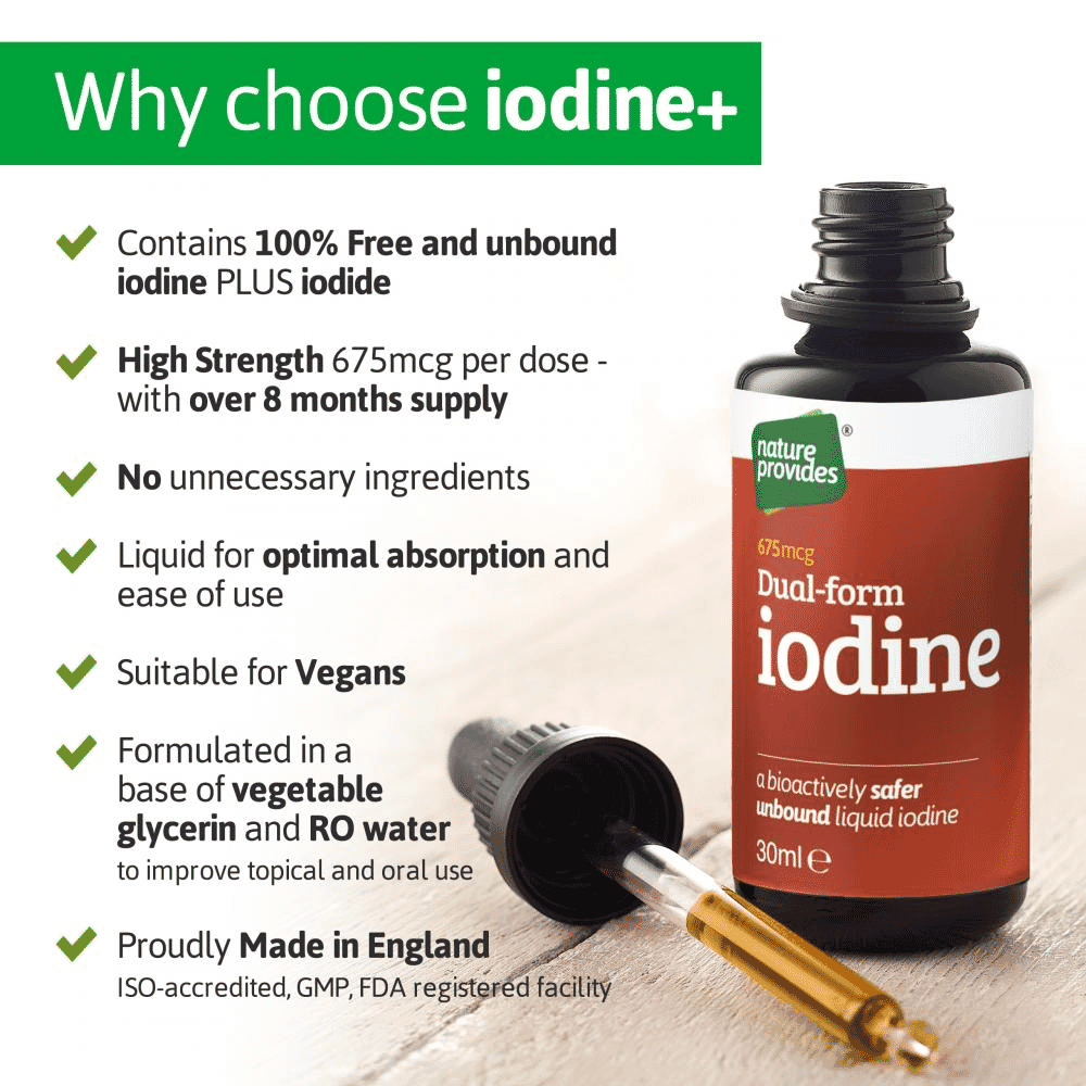 Dual-Form Iodine 675mcg 30ml