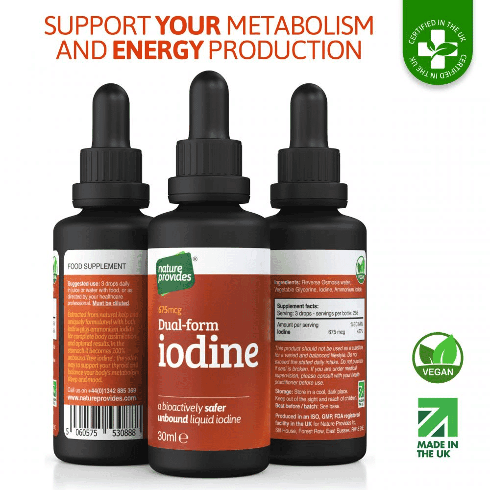 Dual-Form Iodine 675mcg 30ml