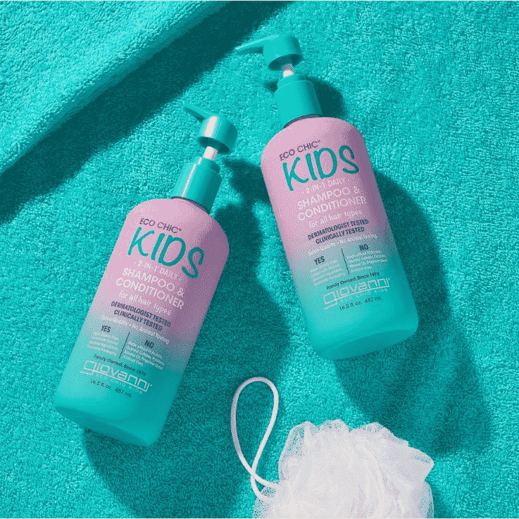 Eco Chic KIDS 2-in-1 Daily Shampoo & Conditioner 487ml
