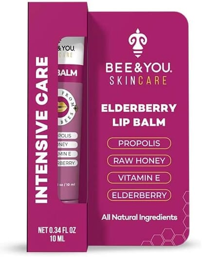 Elderberry Lip Balm 10ml