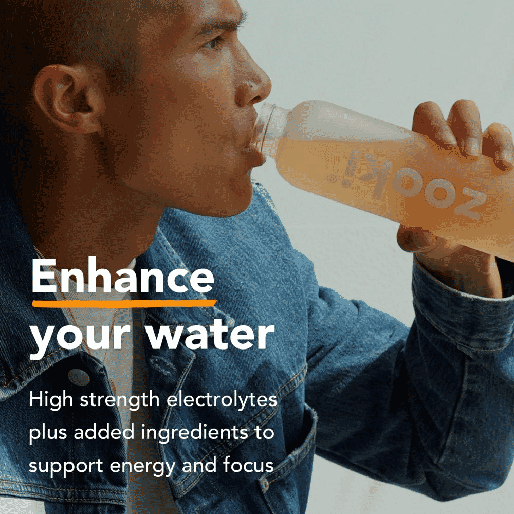 Electrolytes+ Energy and Focus Peach Flavour 7 Sachets