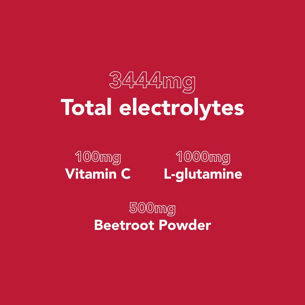 Electrolytes+ Exercise and Recover Cherry Flavour 7 Sachets
