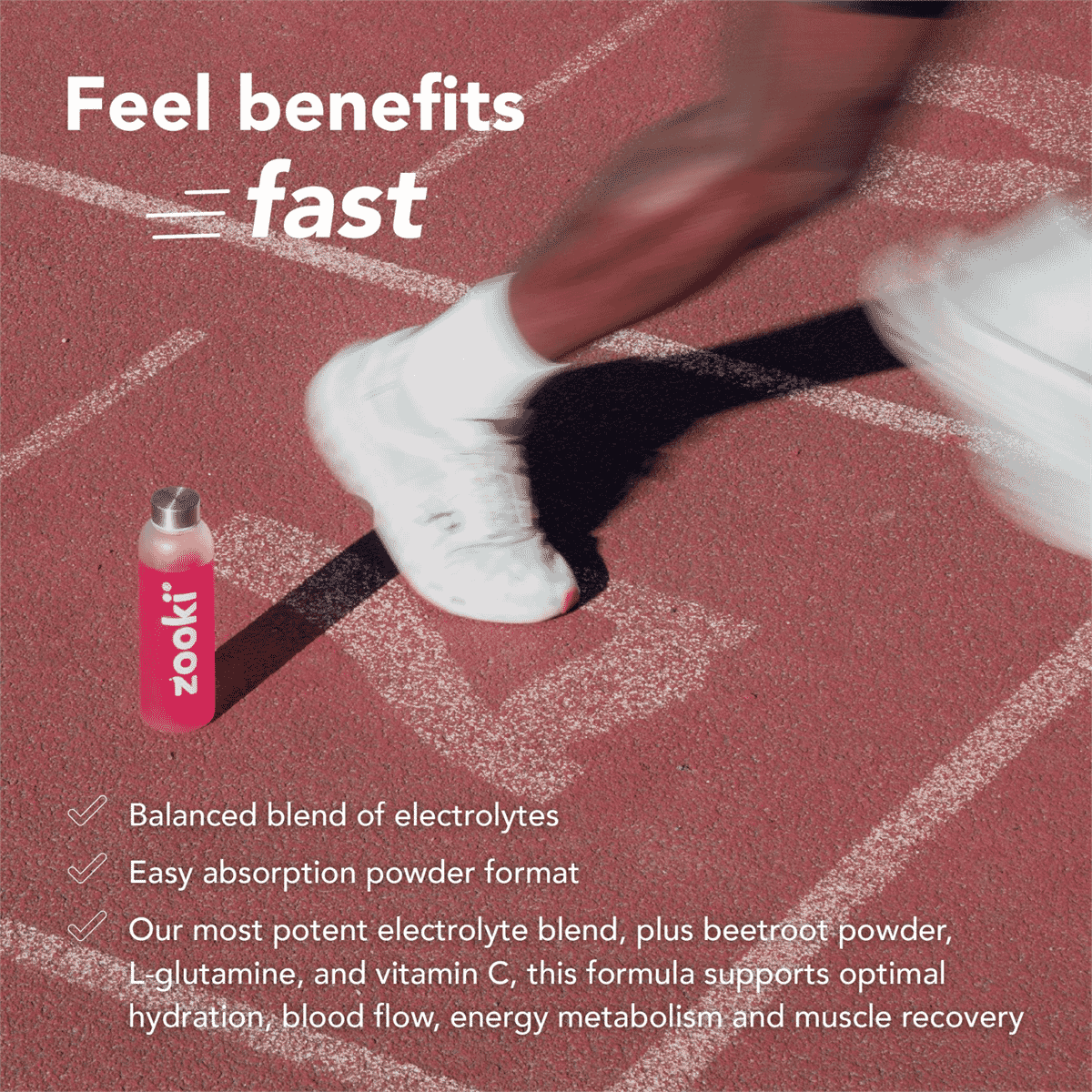 Electrolytes+ Exercise and Recover Cherry Flavour 7 Sachets