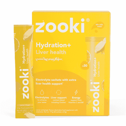 Hydration+ Liver Health Lemon and Ginger Flavour 30 Sachets