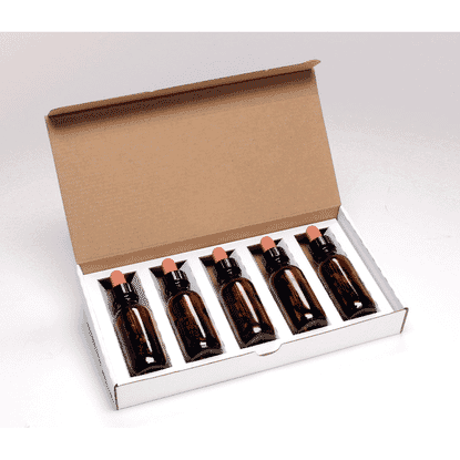 Empty Dropper Mixing Bottles x 5