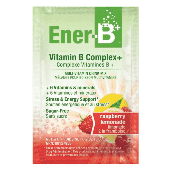 Ener-B Vitamin B Complex+ Raspberry Lemonade 30 Sachets