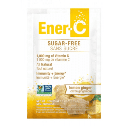 Ener-C Sugar-Free Lemon Ginger 30 Sachets