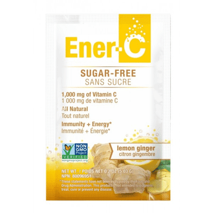 Ener-C Sugar-Free Lemon Ginger 30 Sachets
