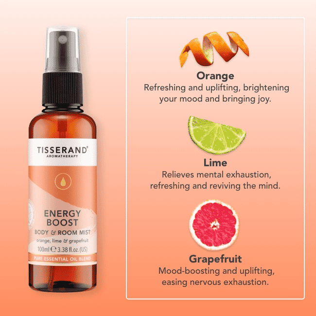Energy Boost Body & Room Mist 100ml