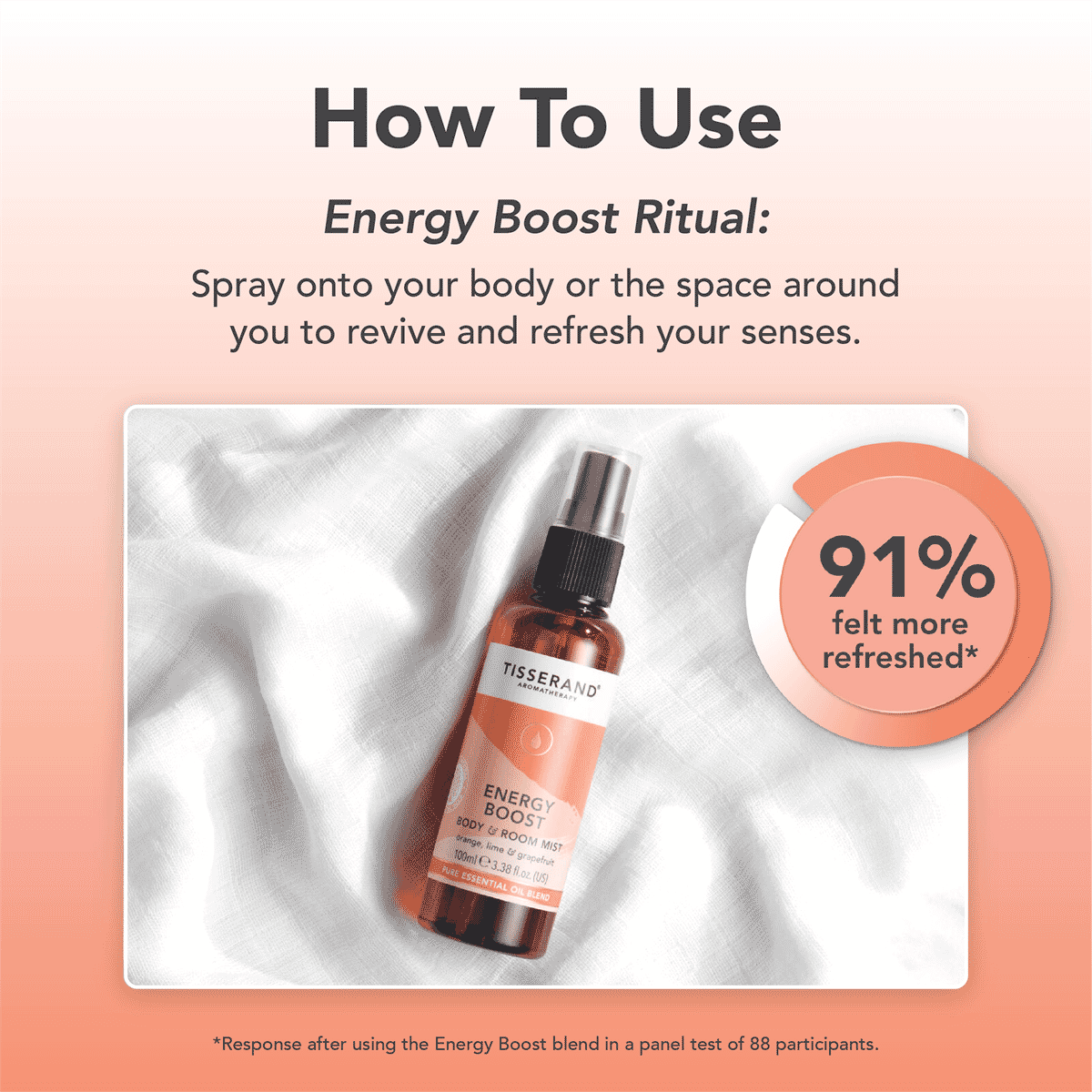 Energy Boost Body & Room Mist 100ml