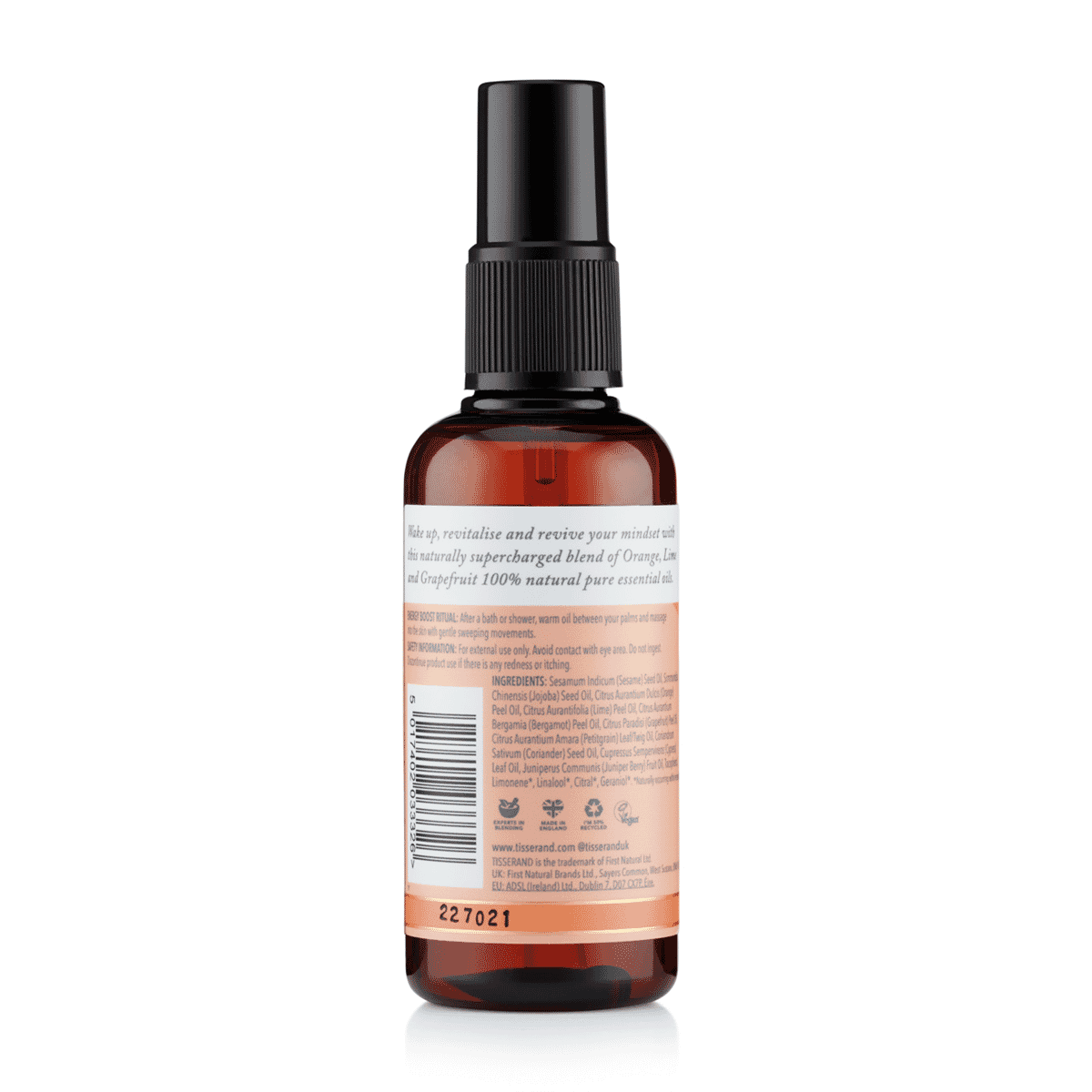 Energy Boost Massage & Body Oil 100ml