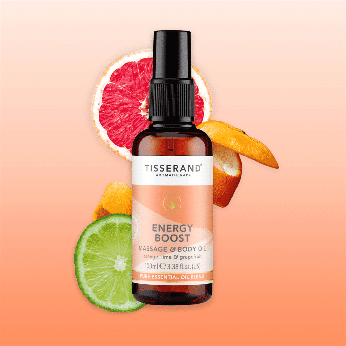 Energy Boost Massage & Body Oil 100ml