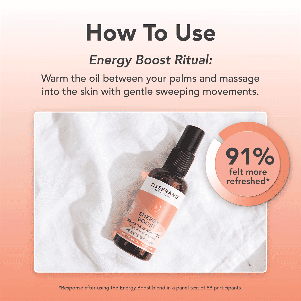 Energy Boost Massage & Body Oil 100ml