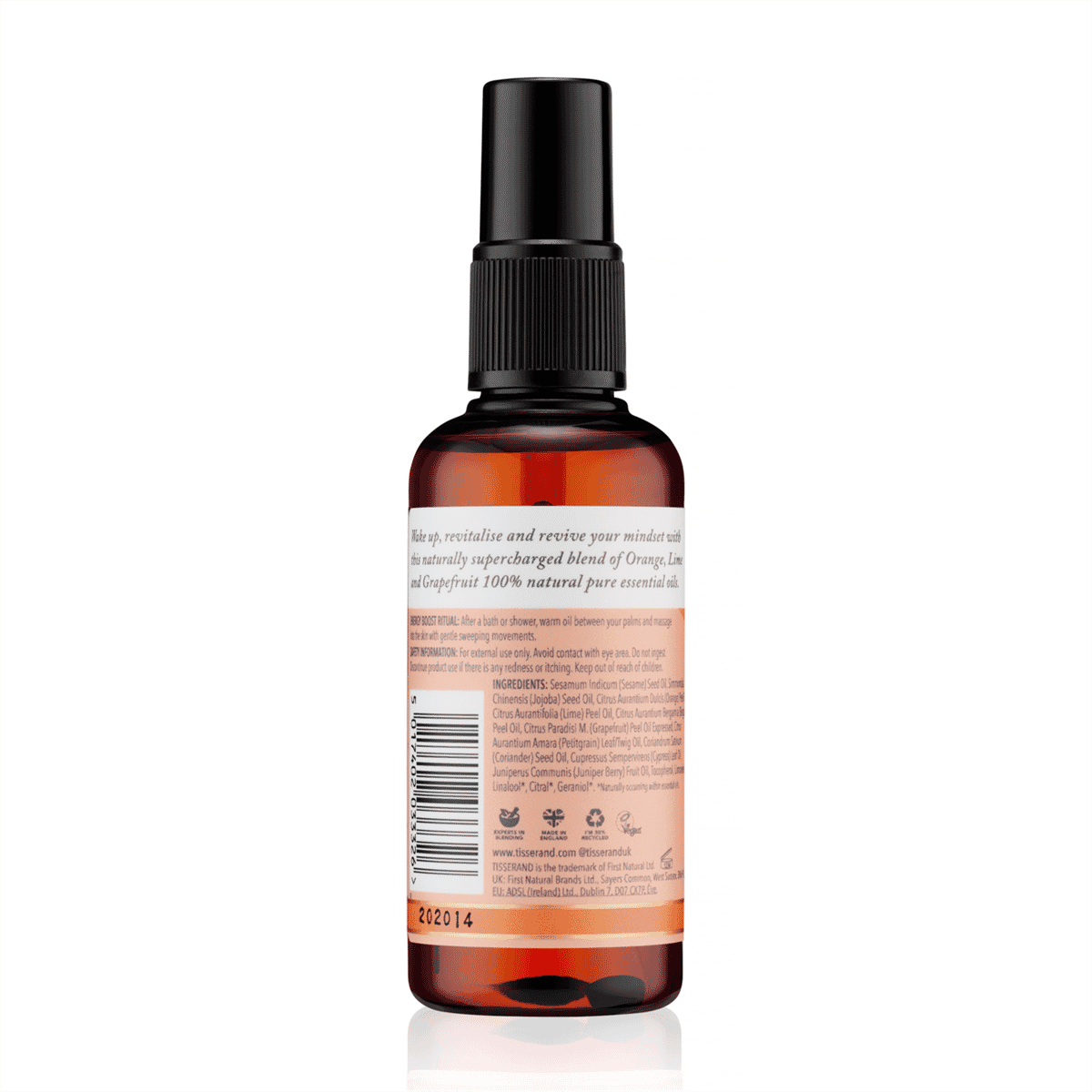Energy Boost Massage & Body Oil 100ml