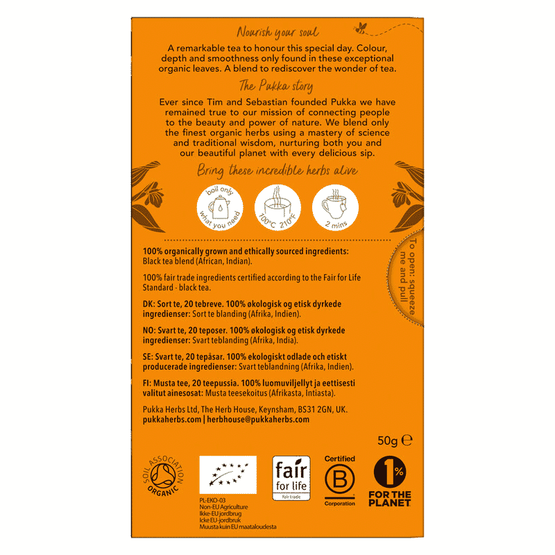 English Breakfast Organic Black Tea