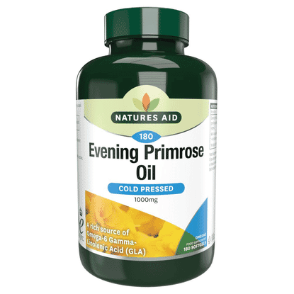 Evening Primrose Oil (Cold Pressed) 1000mg 180s