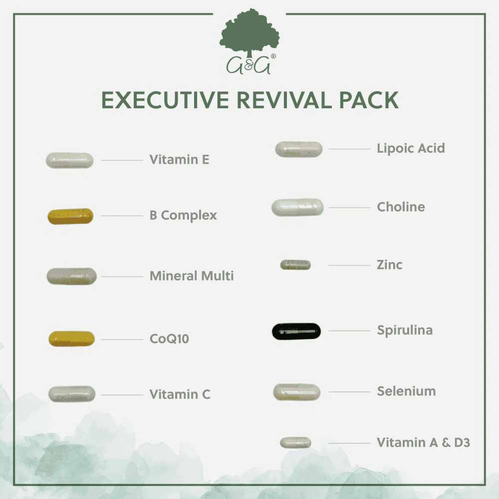 Executive Revival Pack 28 Day Supply