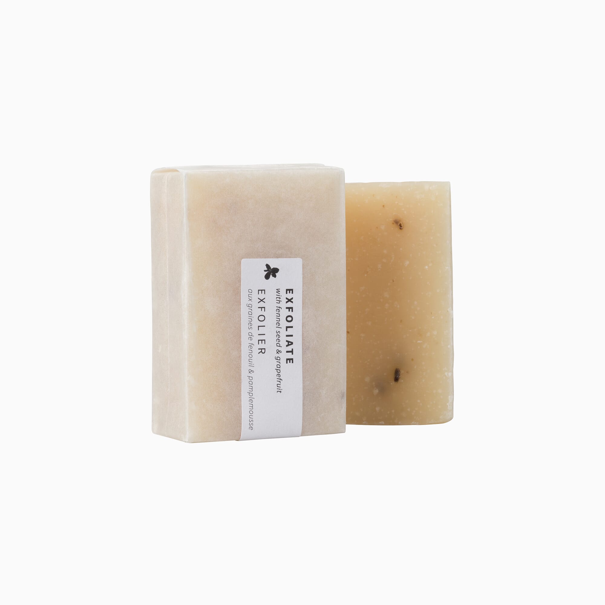 Exfoliate Soap Bar with Fennel Seed & Grapefruit 95g