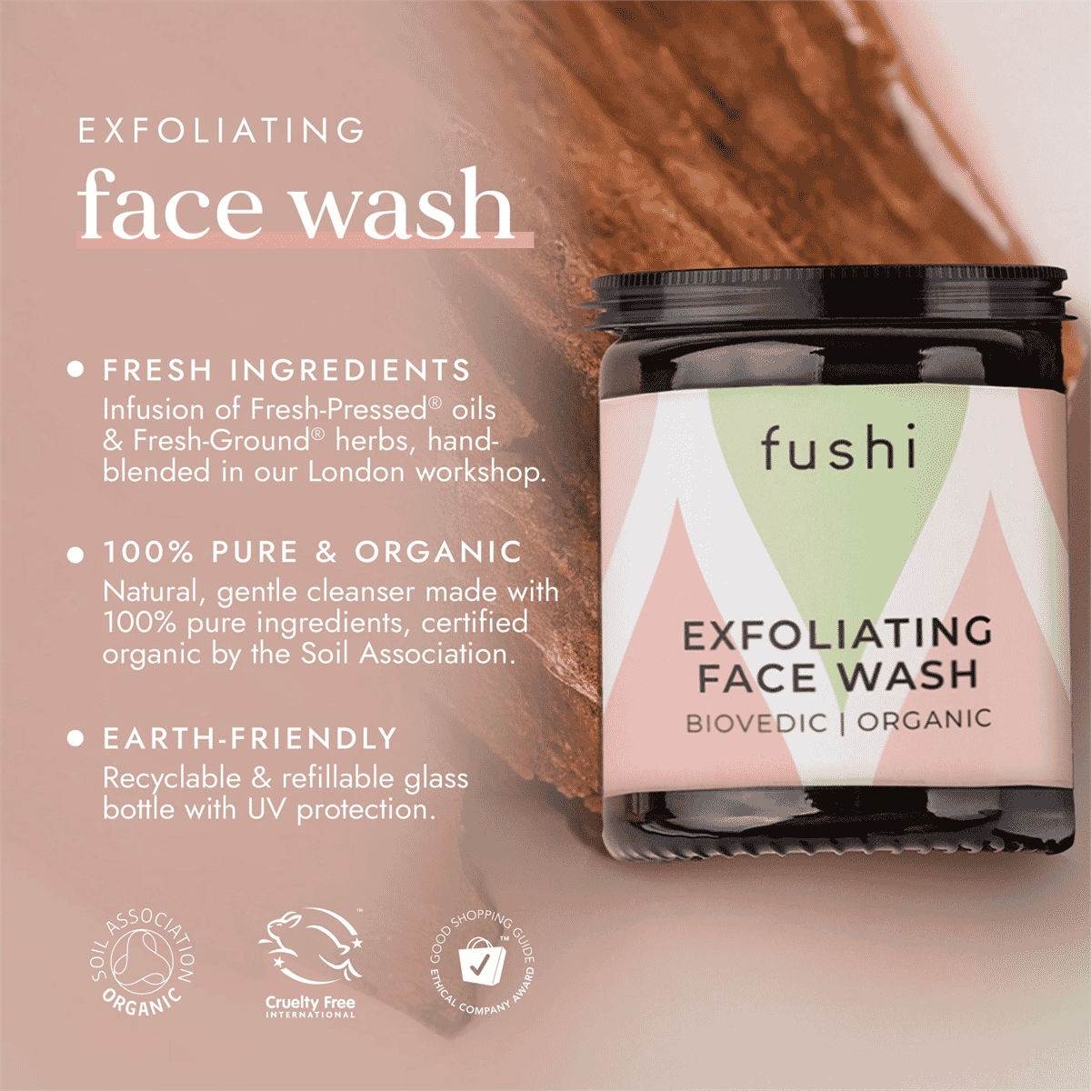 Exfoliating Face Wash BioVedic 150ml