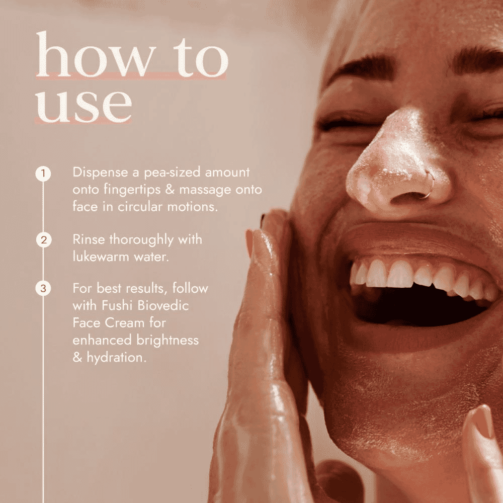 Exfoliating Face Wash BioVedic 150ml