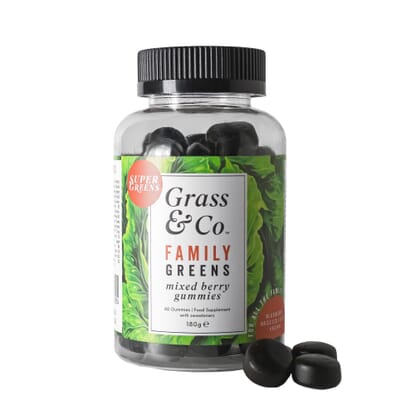 Family Greens Mixed Berry Gummies 60s
