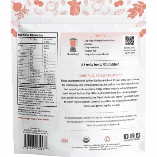 Fibre Fuel Smoothie Boost Original 300g