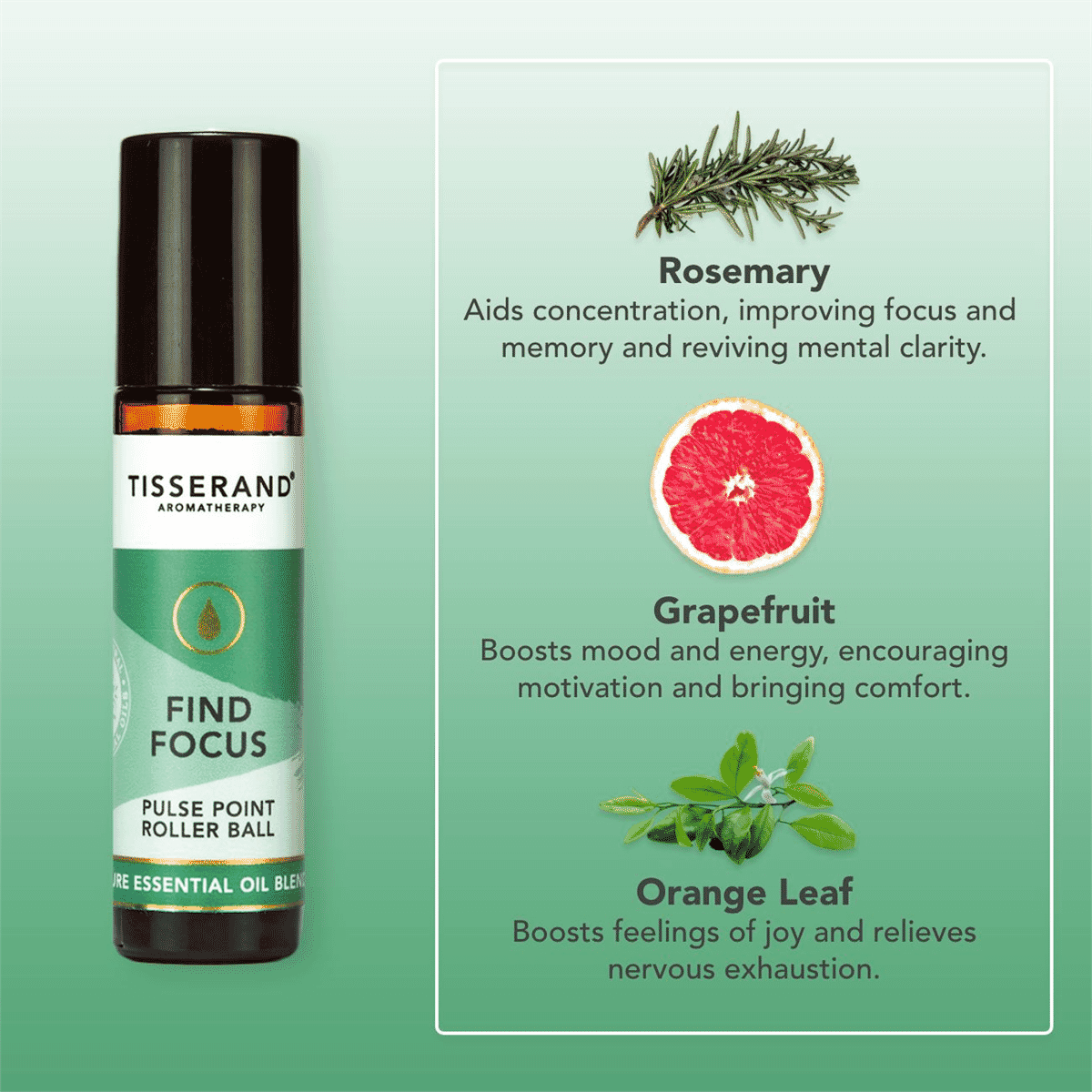 Find Focus Pulse Point Roller Ball 10ml