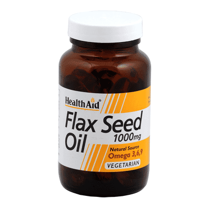 Flax Seed Oil 1000mg  60s