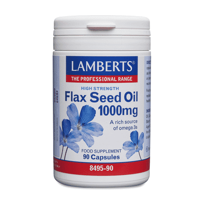 Flax Seed Oil 1000mg 90s