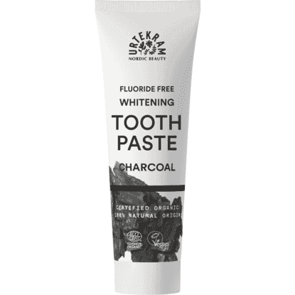 Fluoride Free Whitening Toothpaste Charcoal 75ml