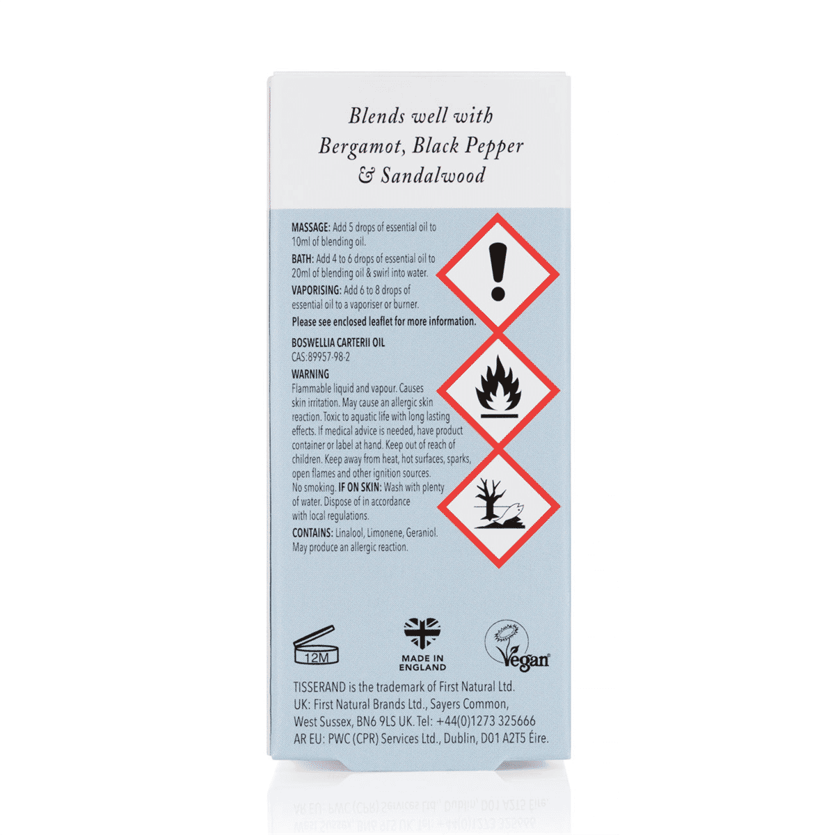 Frankincense Wild Crafted Pure Essential Oil 9ml