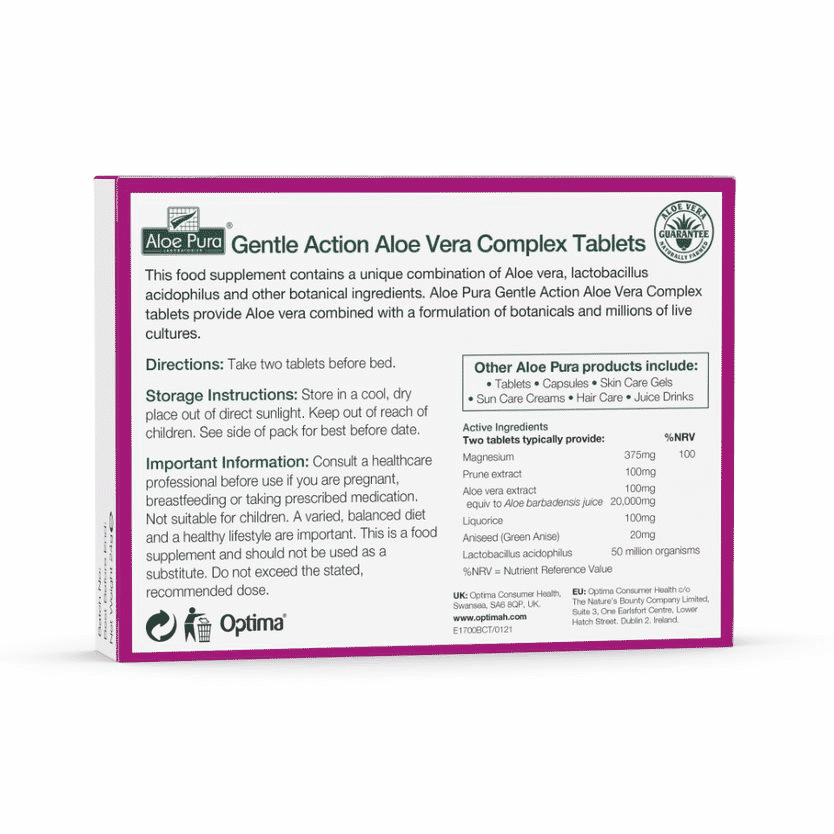 Gentle Action Aloe Vera Complex 60s