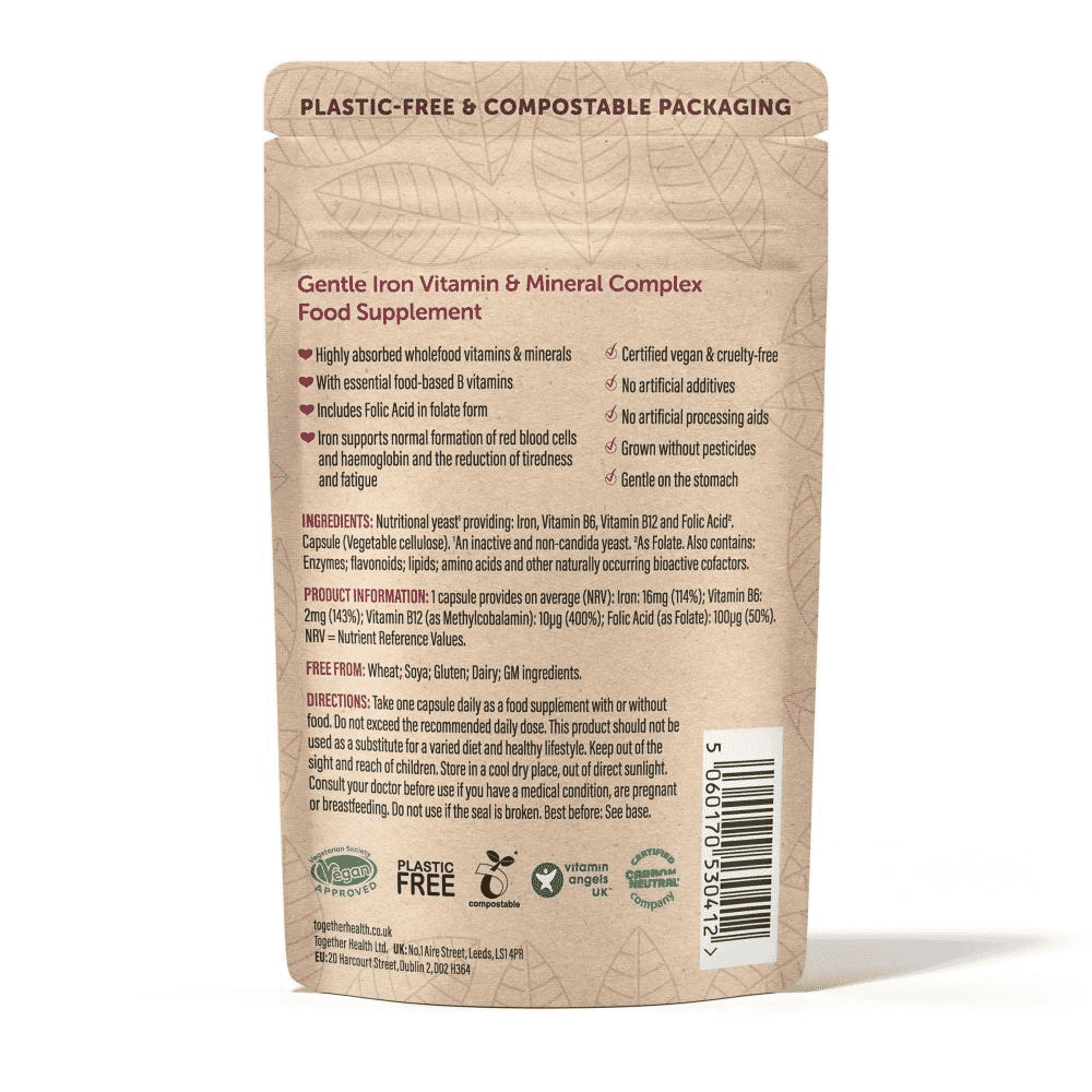 Gentle Iron Wholefood Supplement 30s