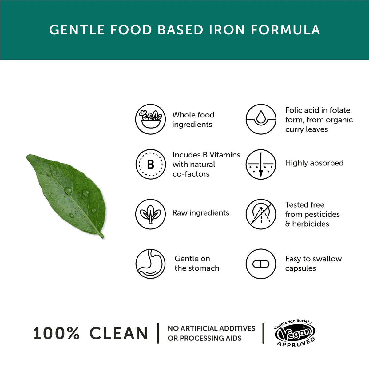 Gentle Iron Wholefood Supplement 30s