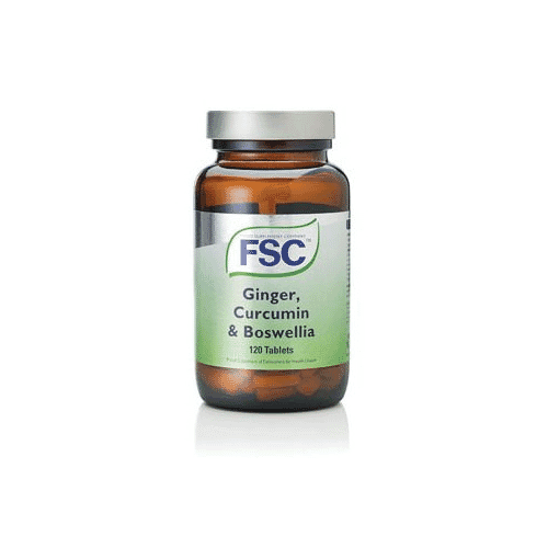 Ginger, Curcumin & Boswellia 120s
