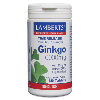 Ginkgo 6000mg 180s