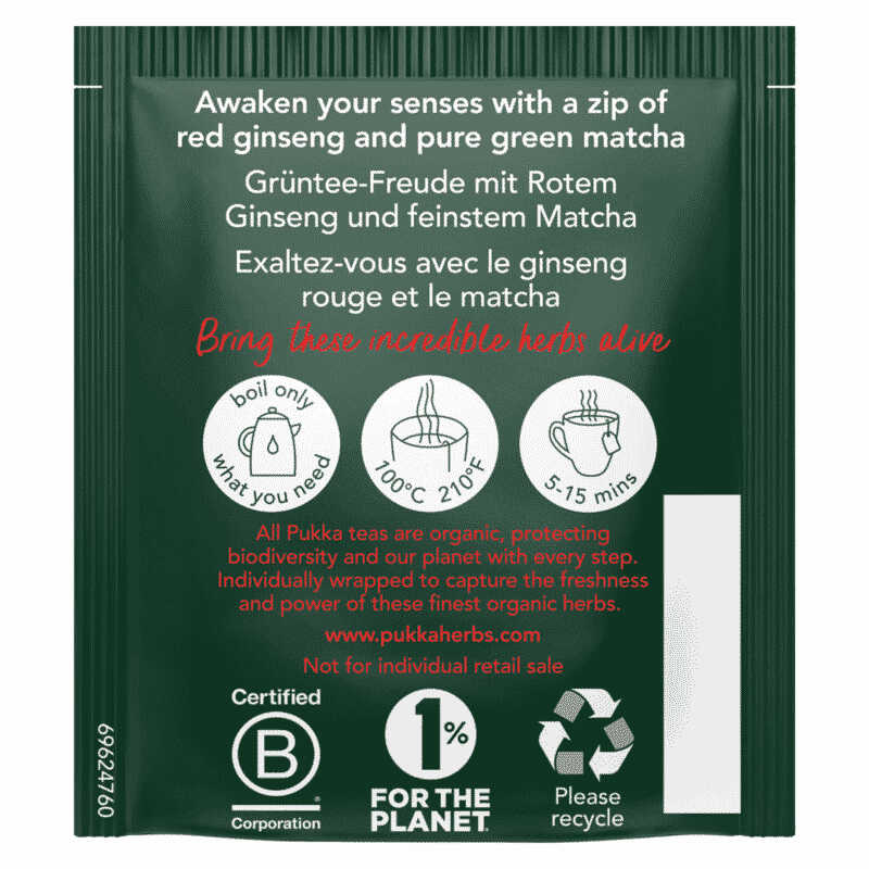 Ginseng Matcha Green Tea
